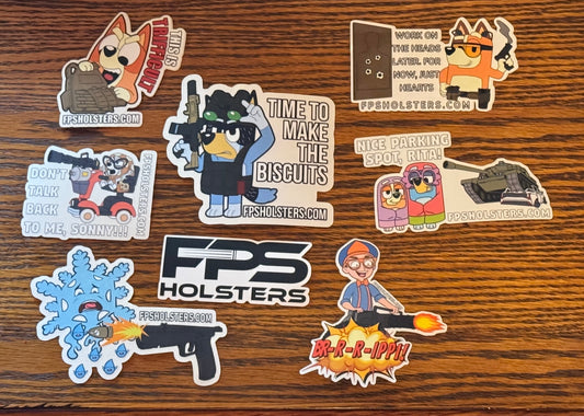 FPS Sticker Pack (8 pieces)
