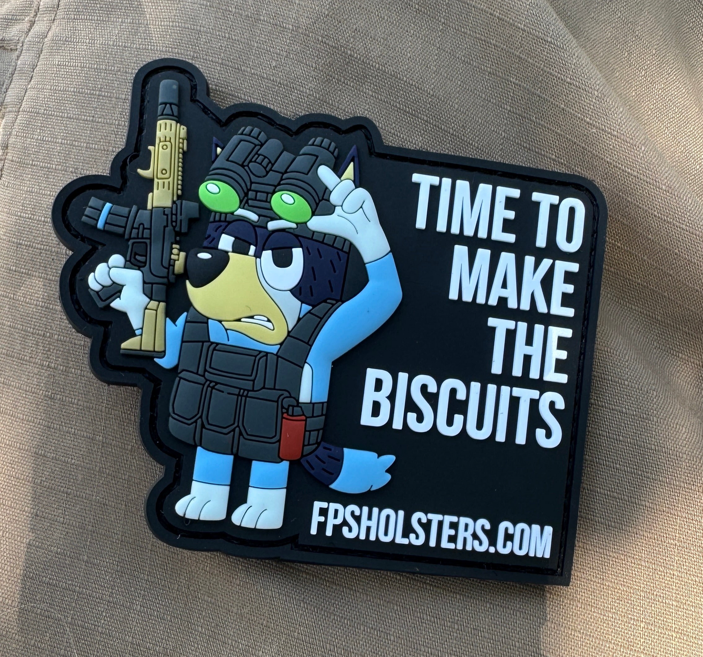 Make The Biscuits PVC Patch