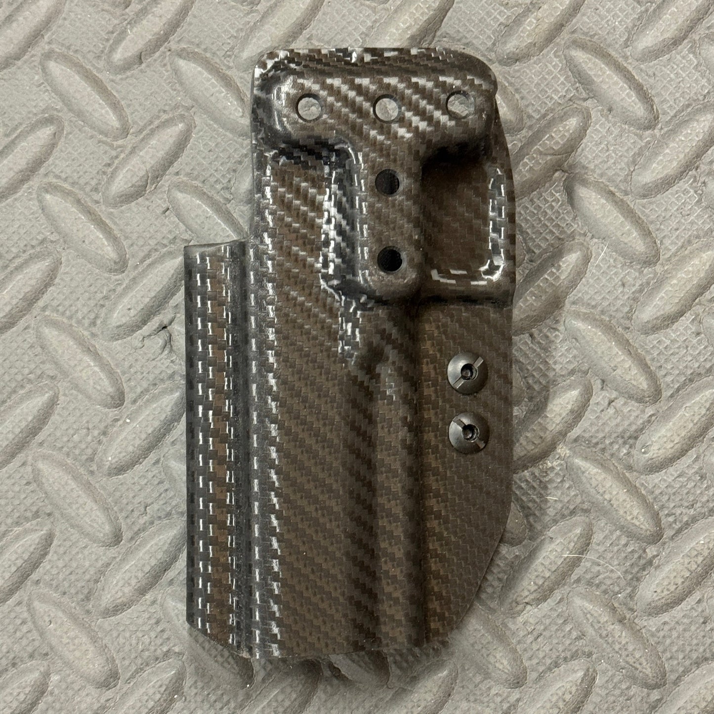 Black DL OWB Holster for Walther PDP 4"